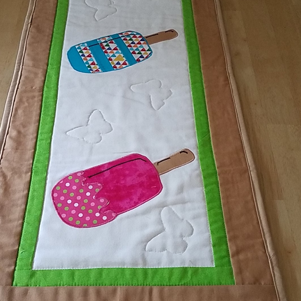 Summer Popsicle Table runner - Picture 3 of 4